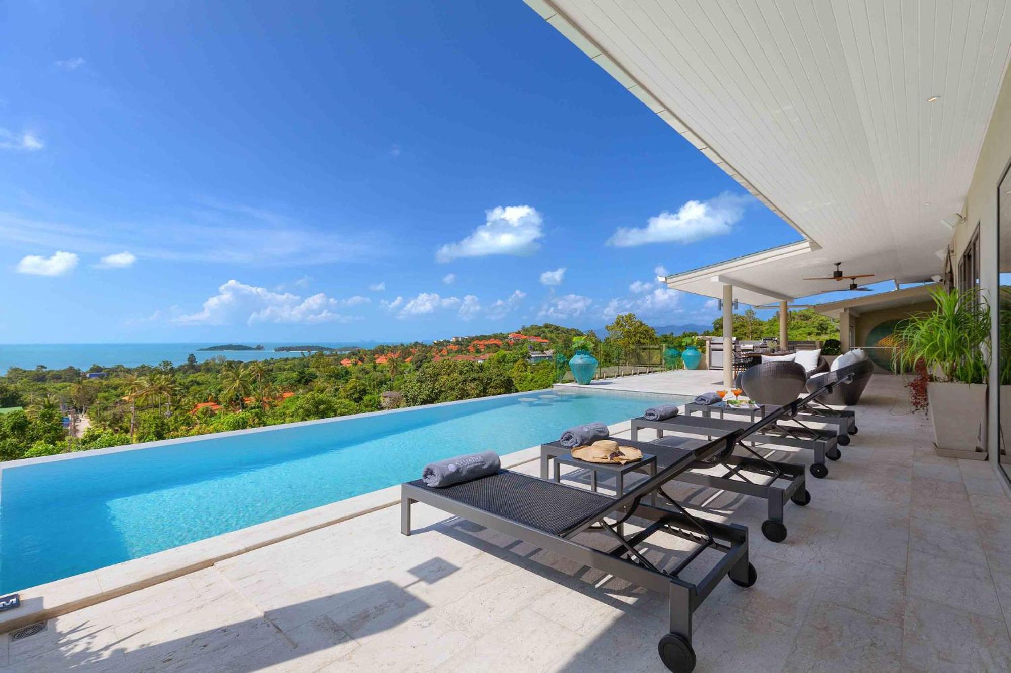 Sunset Estates - Samui Luxury Villas Choeng Mon Dış mekan fotoğraf