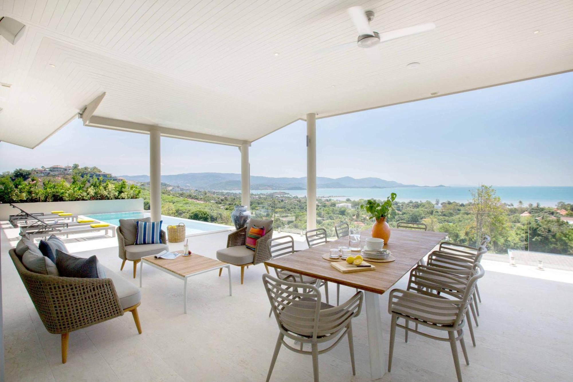 Sunset Estates - Samui Luxury Villas Choeng Mon Dış mekan fotoğraf