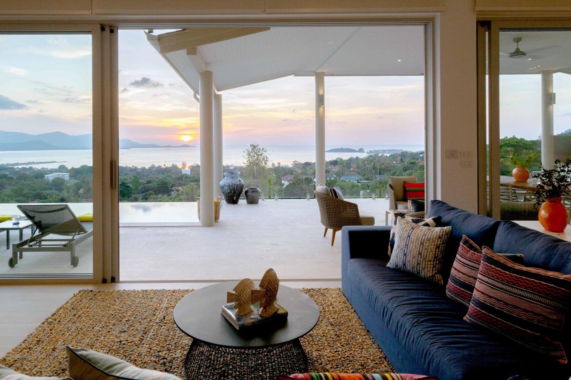 Sunset Estates - Samui Luxury Villas Choeng Mon Dış mekan fotoğraf