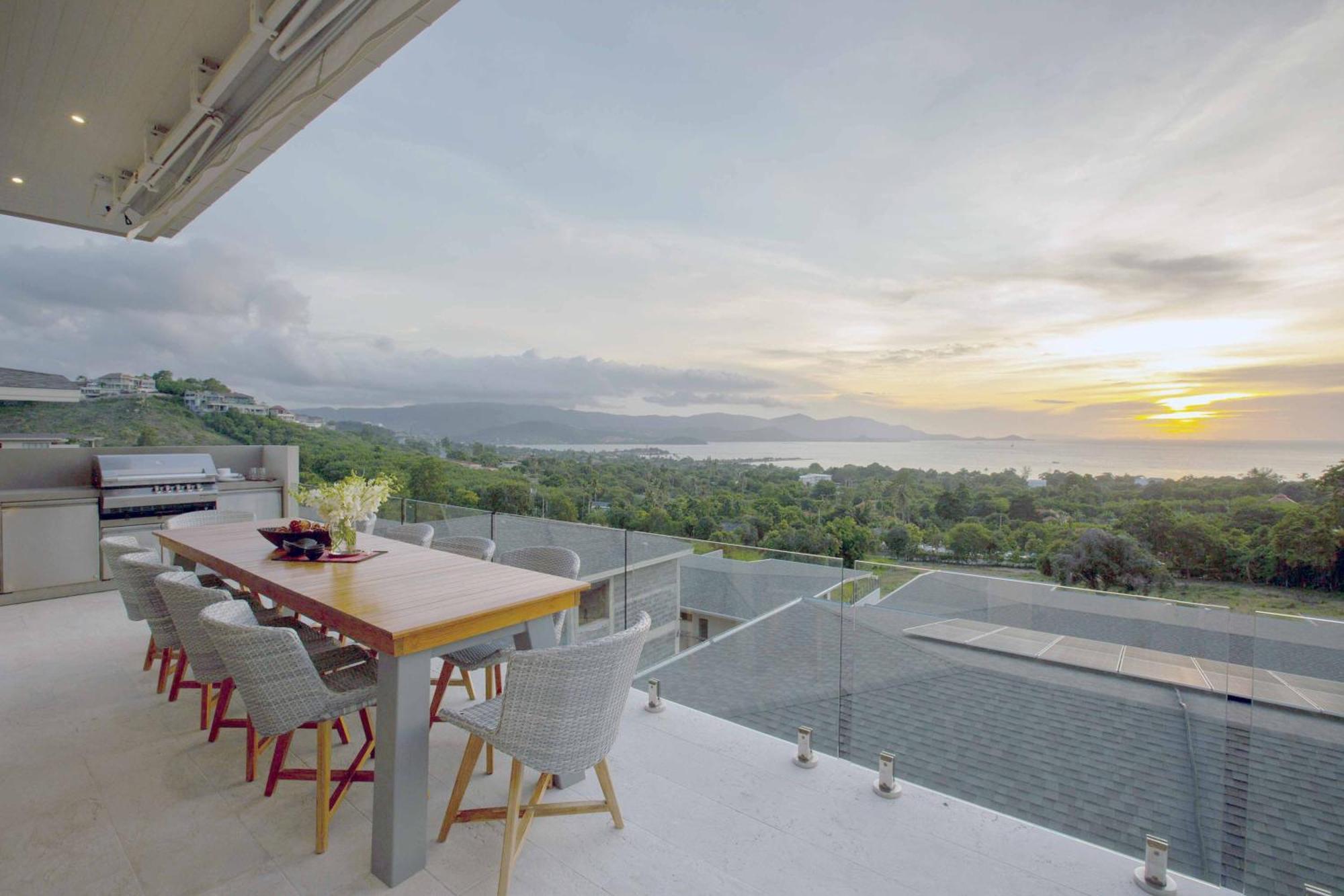 Sunset Estates - Samui Luxury Villas Choeng Mon Dış mekan fotoğraf