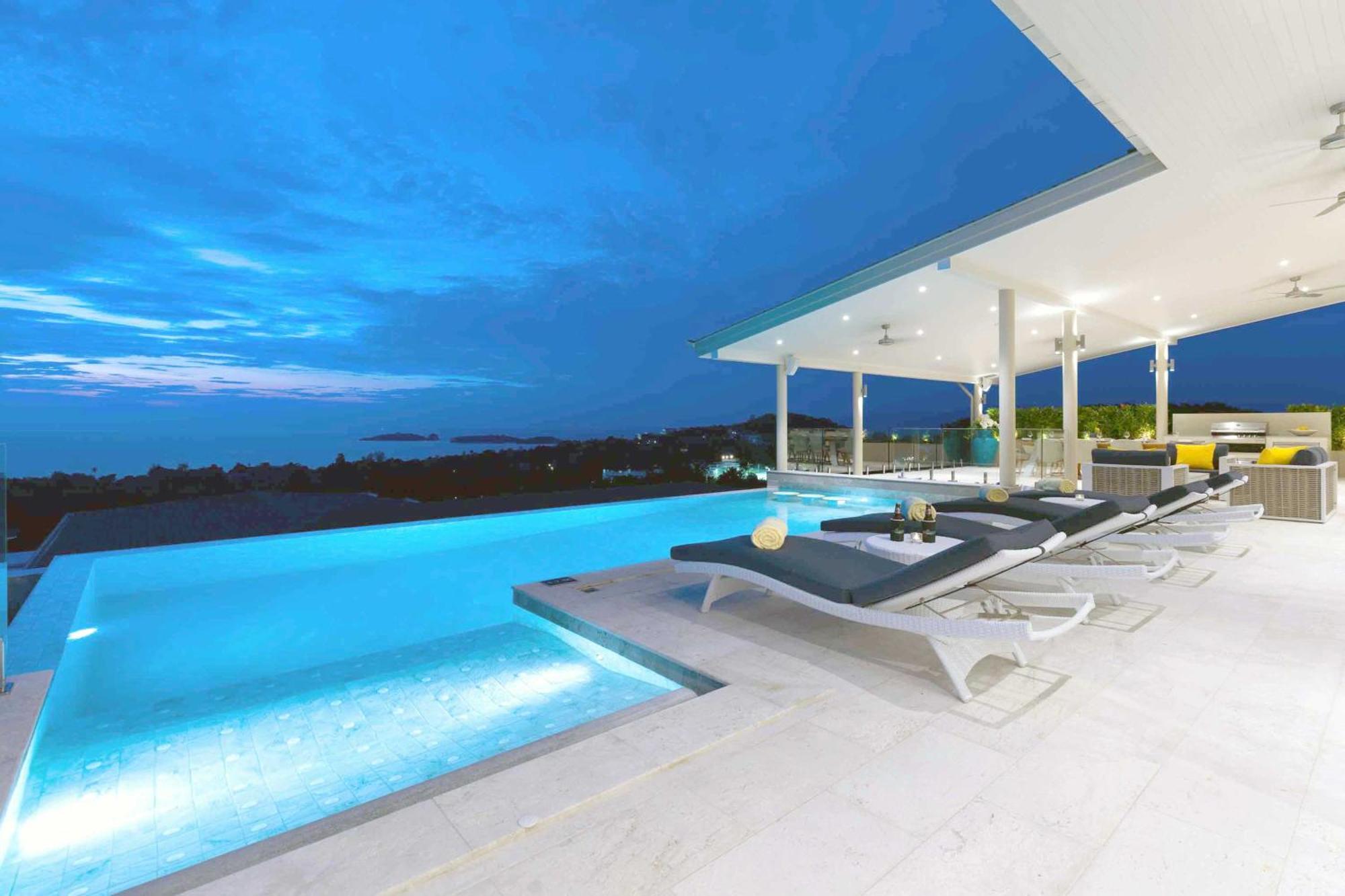 Sunset Estates - Samui Luxury Villas Choeng Mon Dış mekan fotoğraf