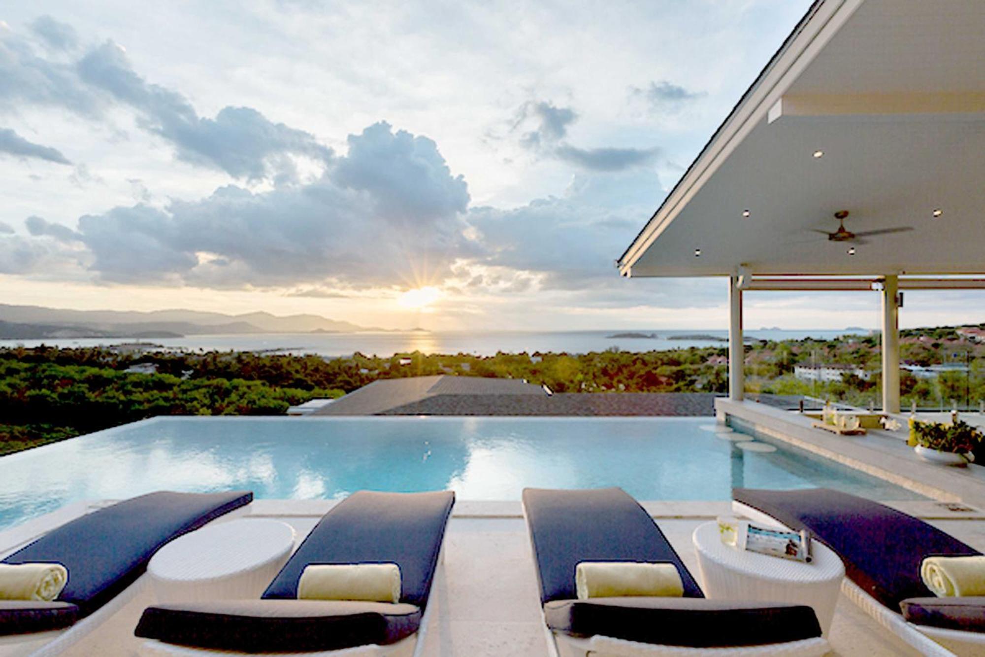Sunset Estates - Samui Luxury Villas Choeng Mon Dış mekan fotoğraf