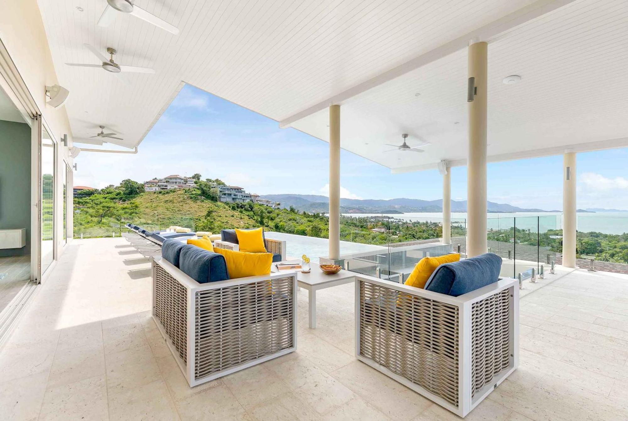 Sunset Estates - Samui Luxury Villas Choeng Mon Dış mekan fotoğraf