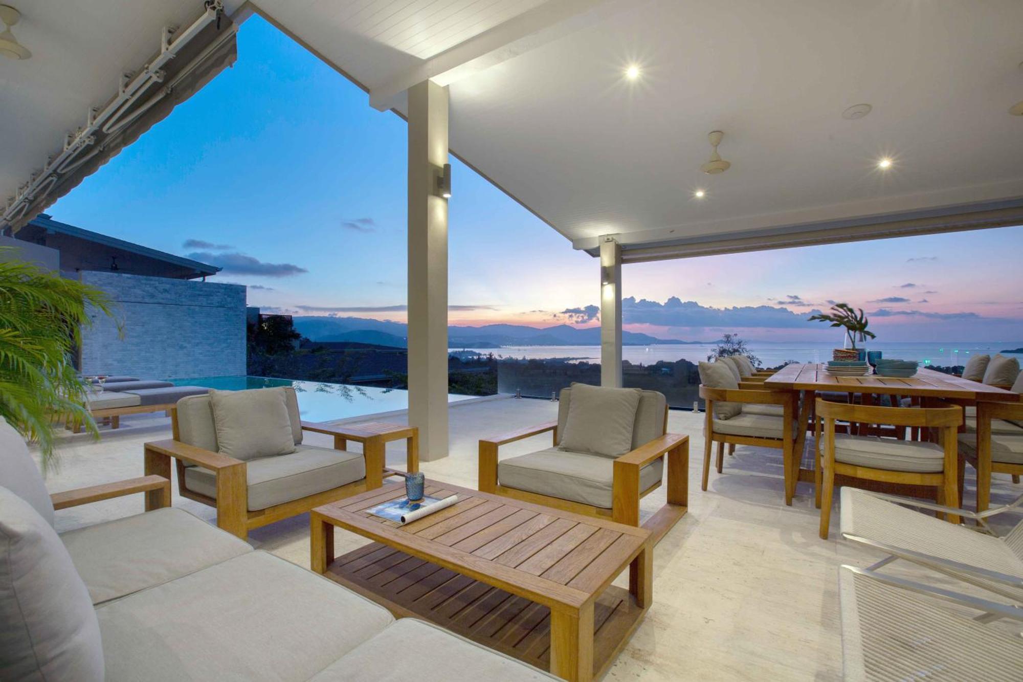 Sunset Estates - Samui Luxury Villas Choeng Mon Dış mekan fotoğraf