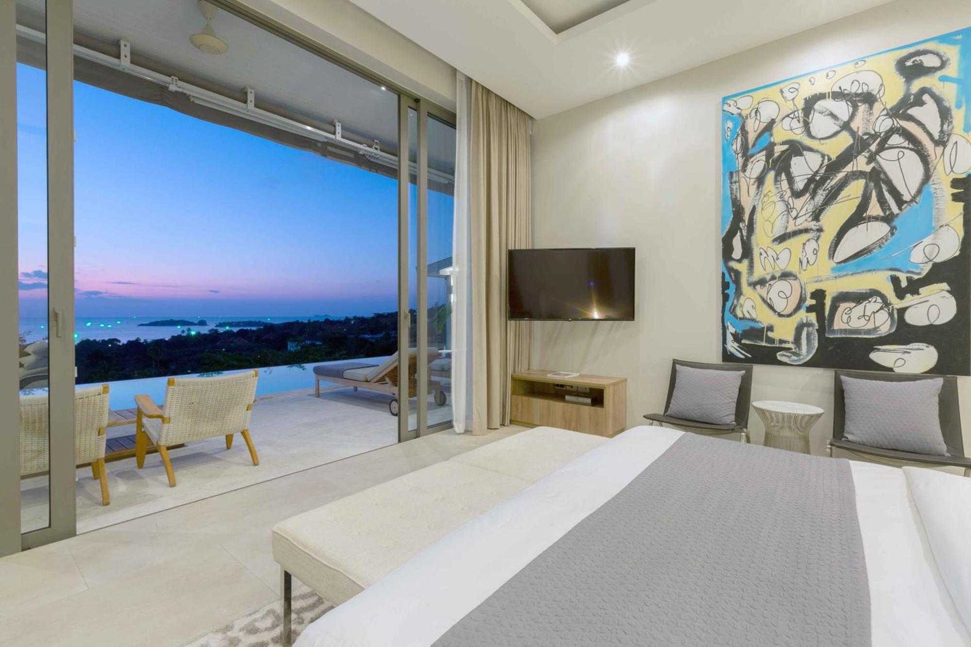 Sunset Estates - Samui Luxury Villas Choeng Mon Dış mekan fotoğraf